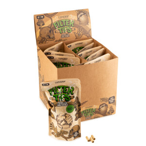 EUPHORIA Natural Pre-rolled Tips, Unbleached, 200 pcs, BOX/10