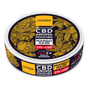 CBD Aroma Pouches Mango Haze 375 mg (15 x 25 mg)