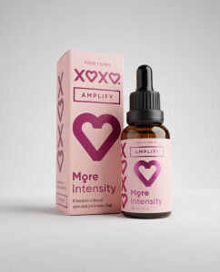 XOXO Amplify More Intensity - Kissable clitoral arousal intimate gel, Pour Femme, 30 ml