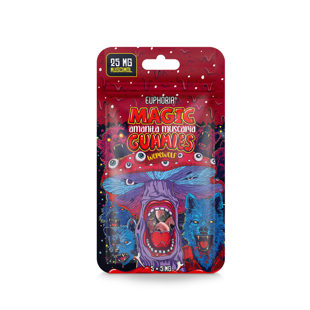 Werewolf Gummies Euphoria Magic Muscimol Gummies - Werewolf - Euphoria.eu your B2B ...